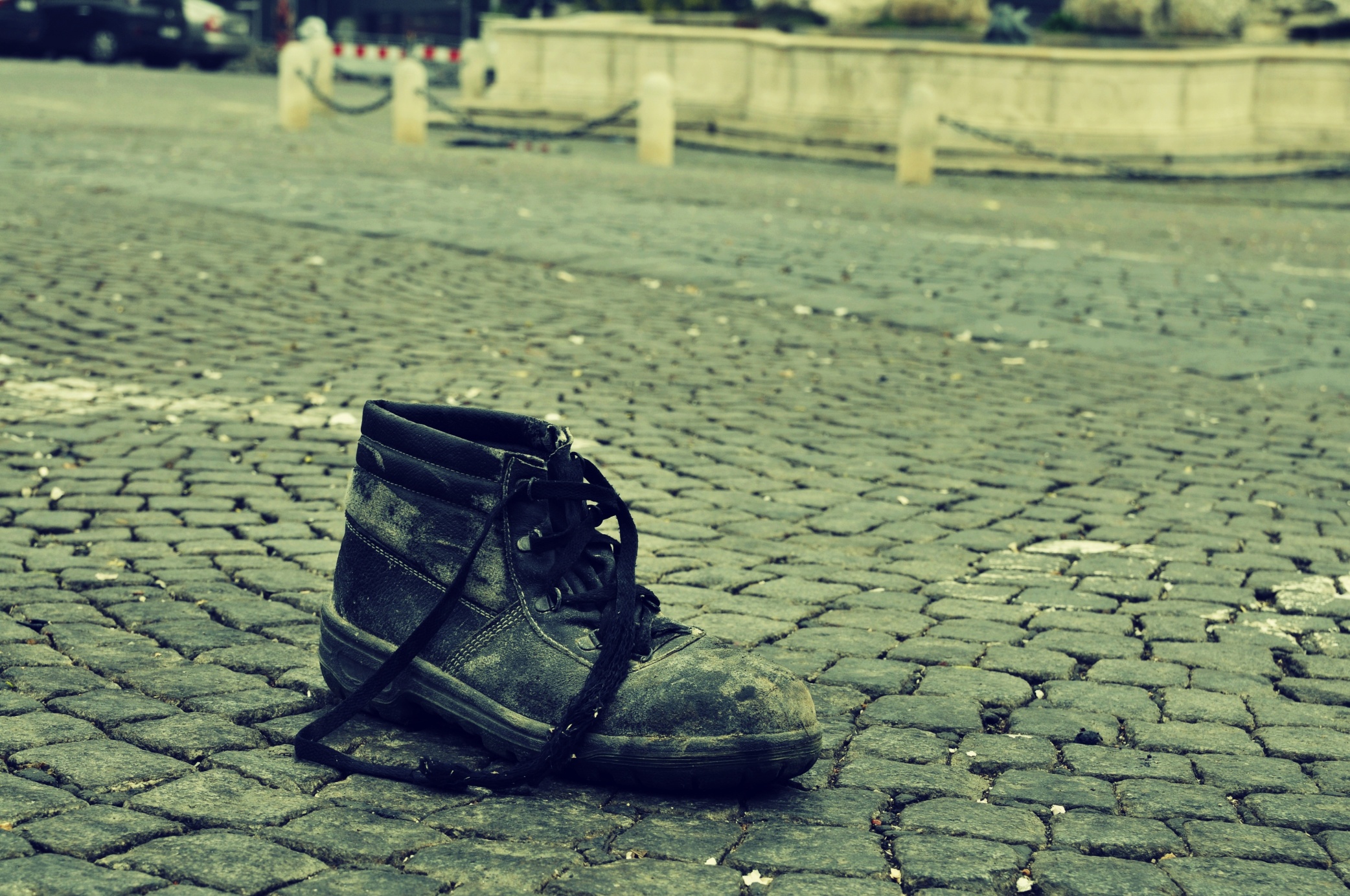 Osamělá bota na Zelňáku
