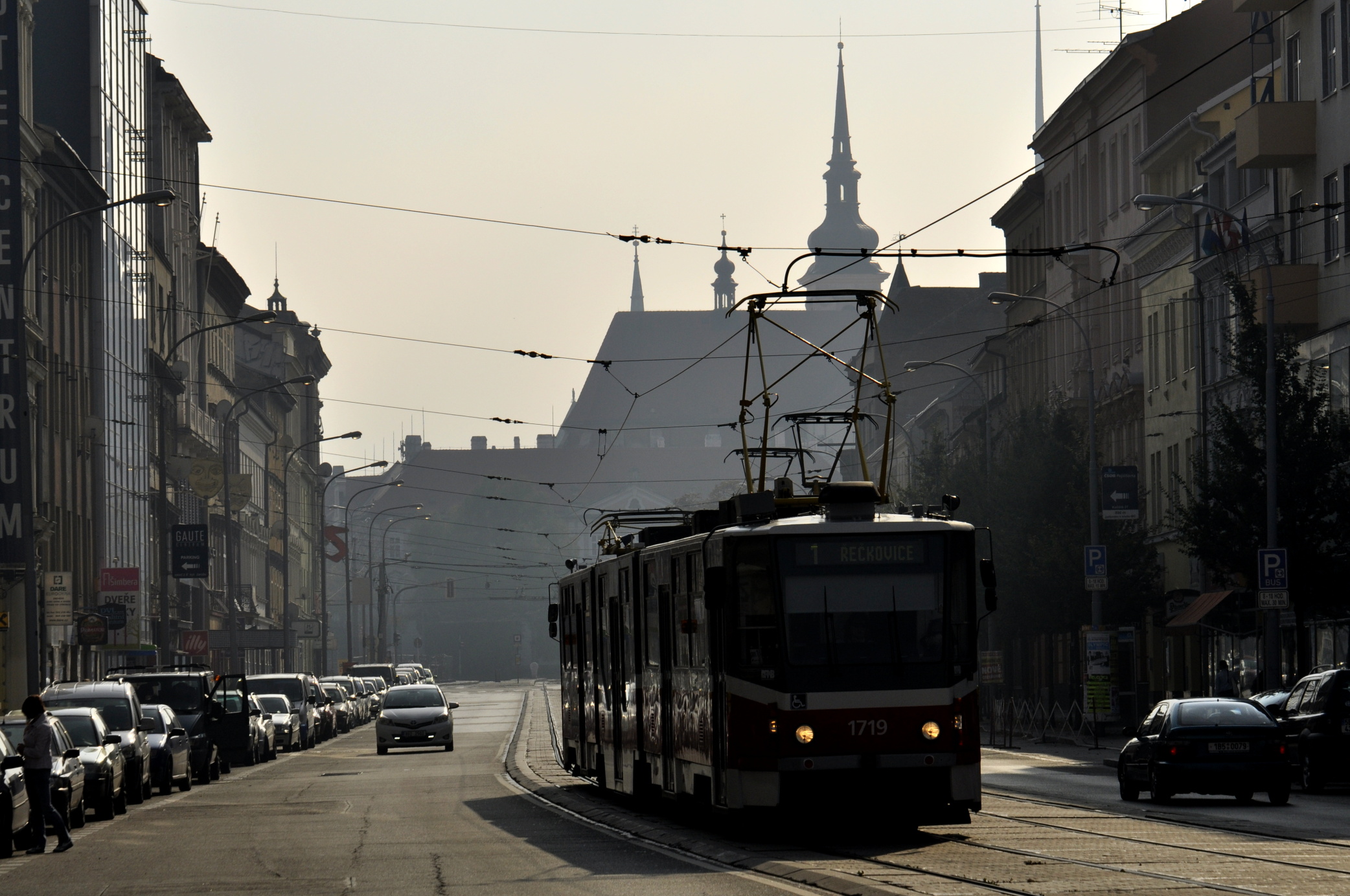 Čekání na tramvaj
