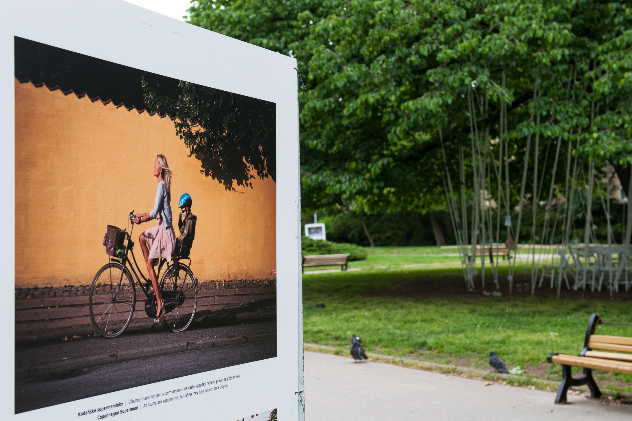 Inspirativní výstava o cyklistickém životě v Kodani (jedna z atrakcí Týdne města)