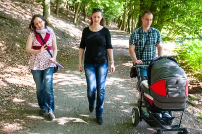 návštěva musela povinně dojít k prasatům a zpět