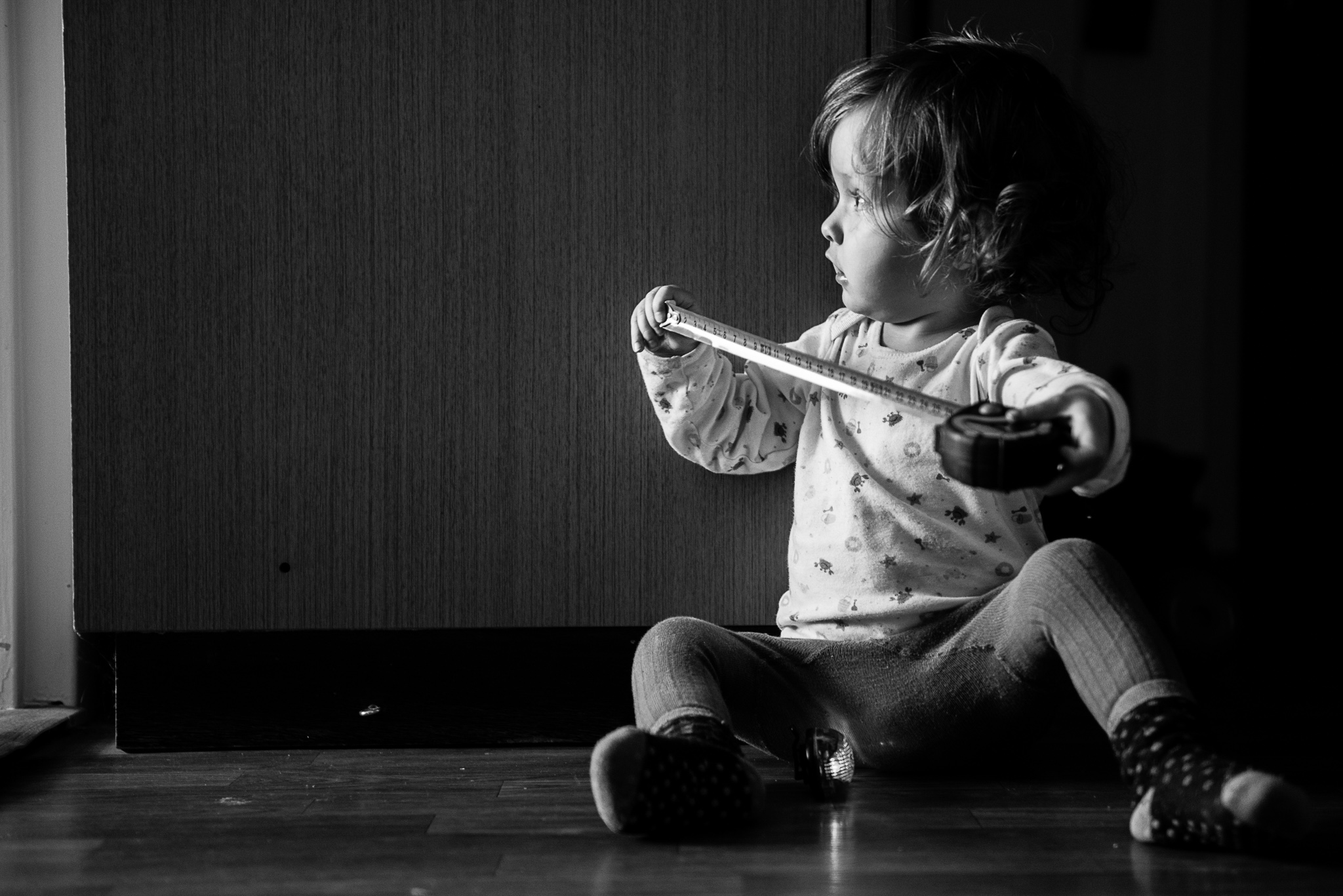 Musím změřit, jestli těma dveřma po obědě ještě vůbec projdu