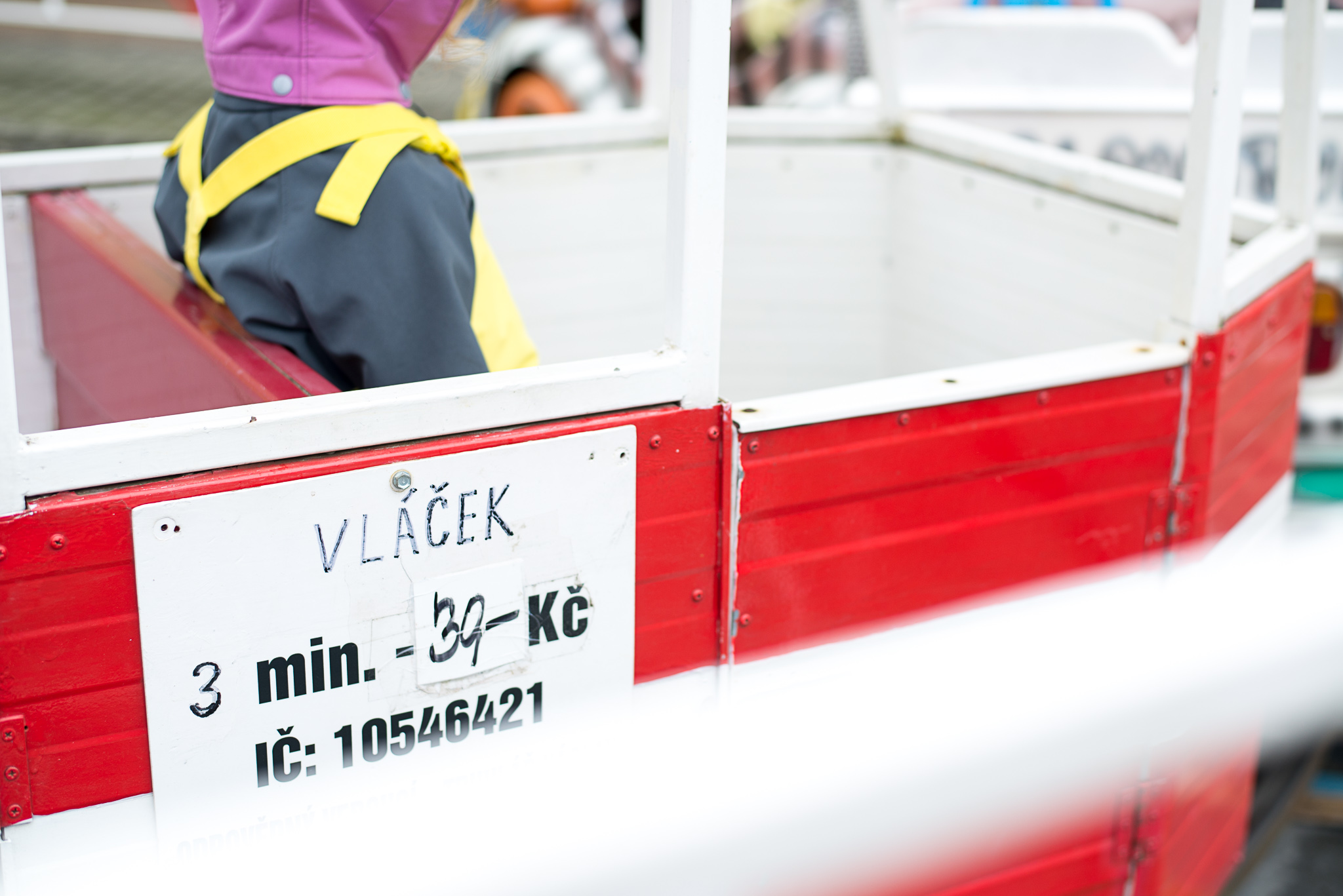 K jízdě na vláčku Verunku nikdy přemlouvat nemusíme