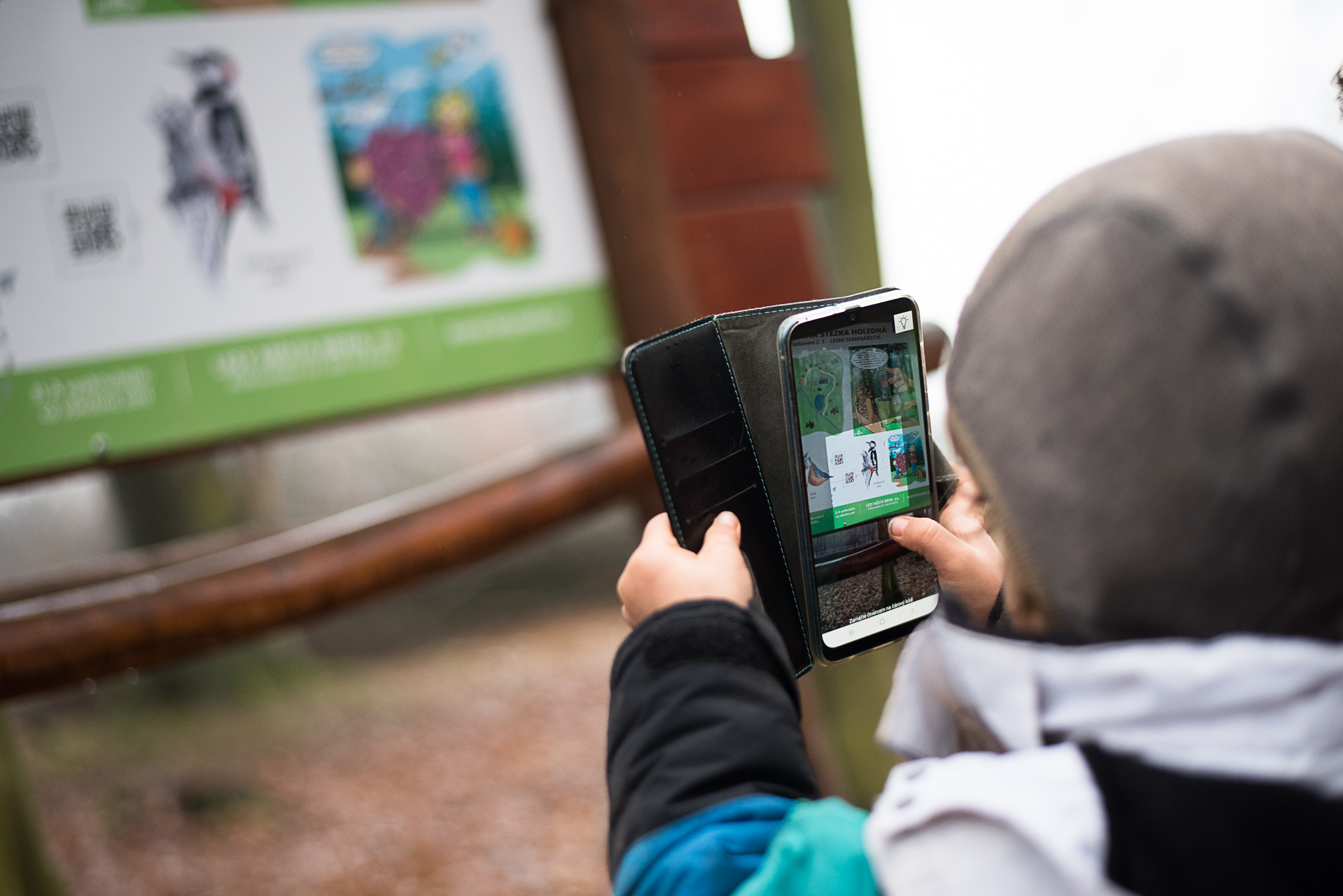 Někdo rád hledá houby, jiný zas QR kódy