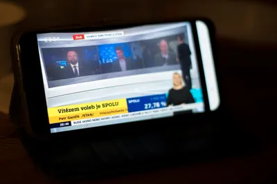 Večer jsme oslavili výsledky voleb