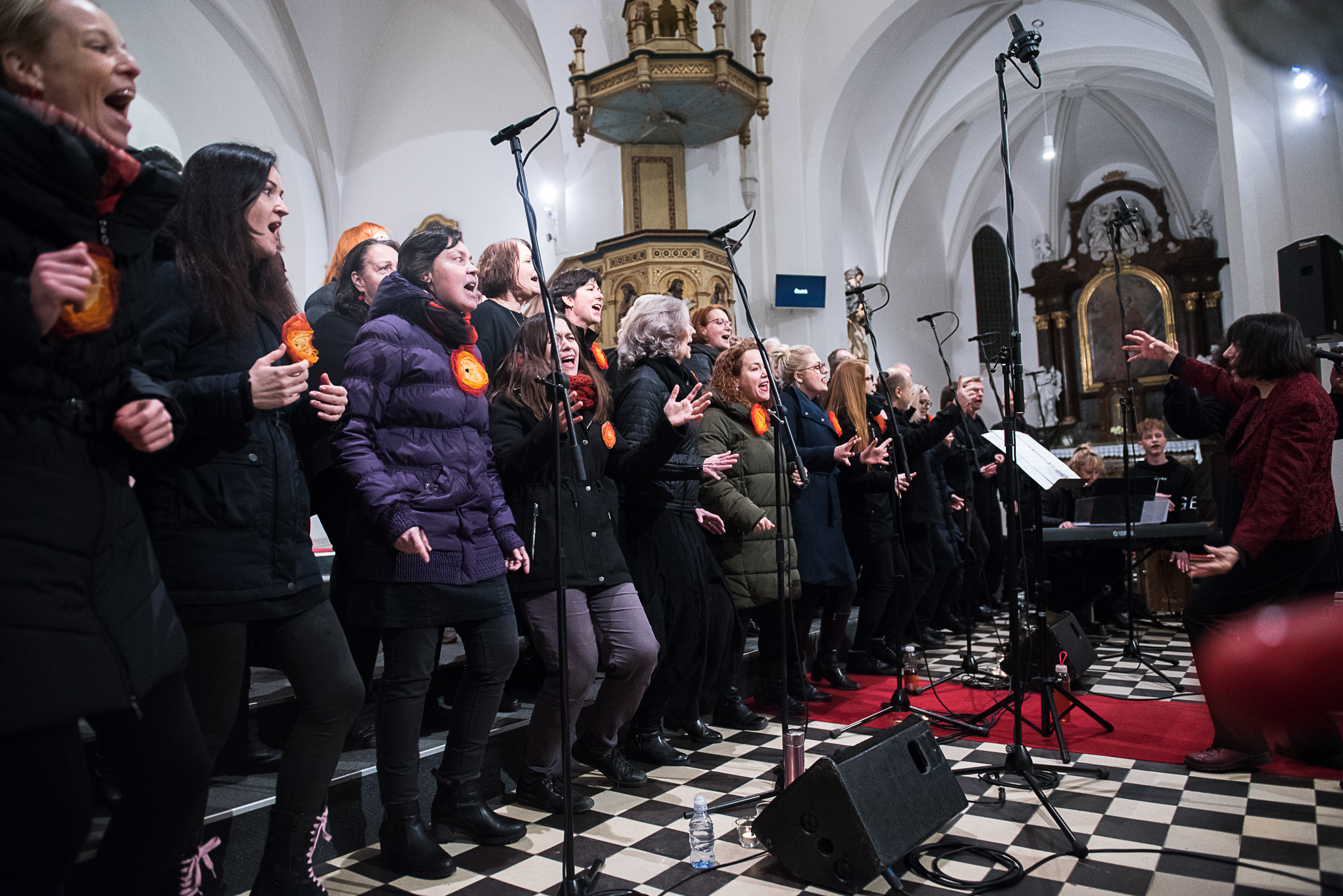 Koncert Brno Gospel Choir, který organizoval Tom, se náramně vydařil