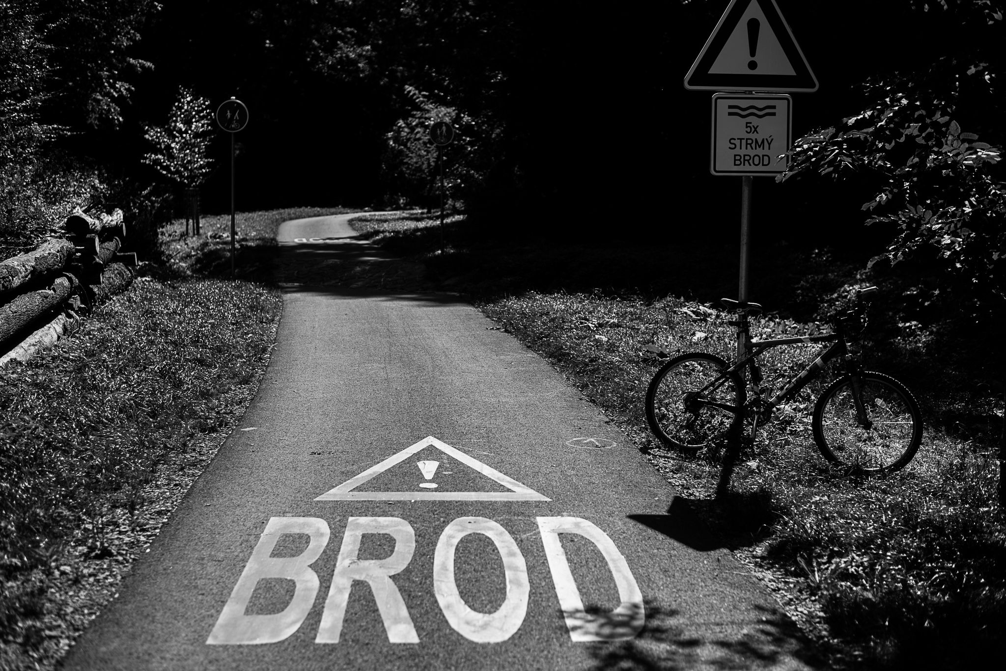 Pozor, 5x strmý brod