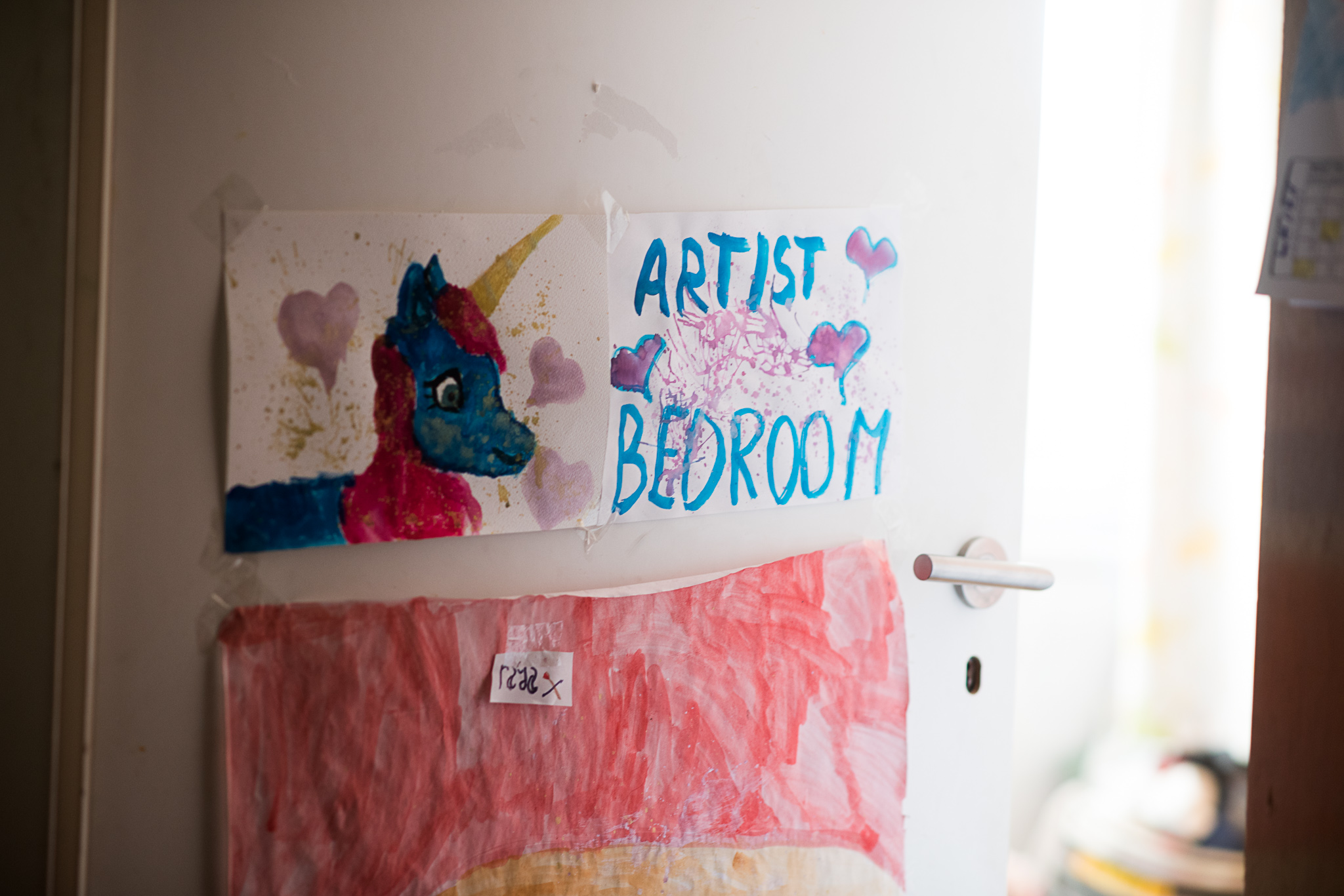 Artist bedroom