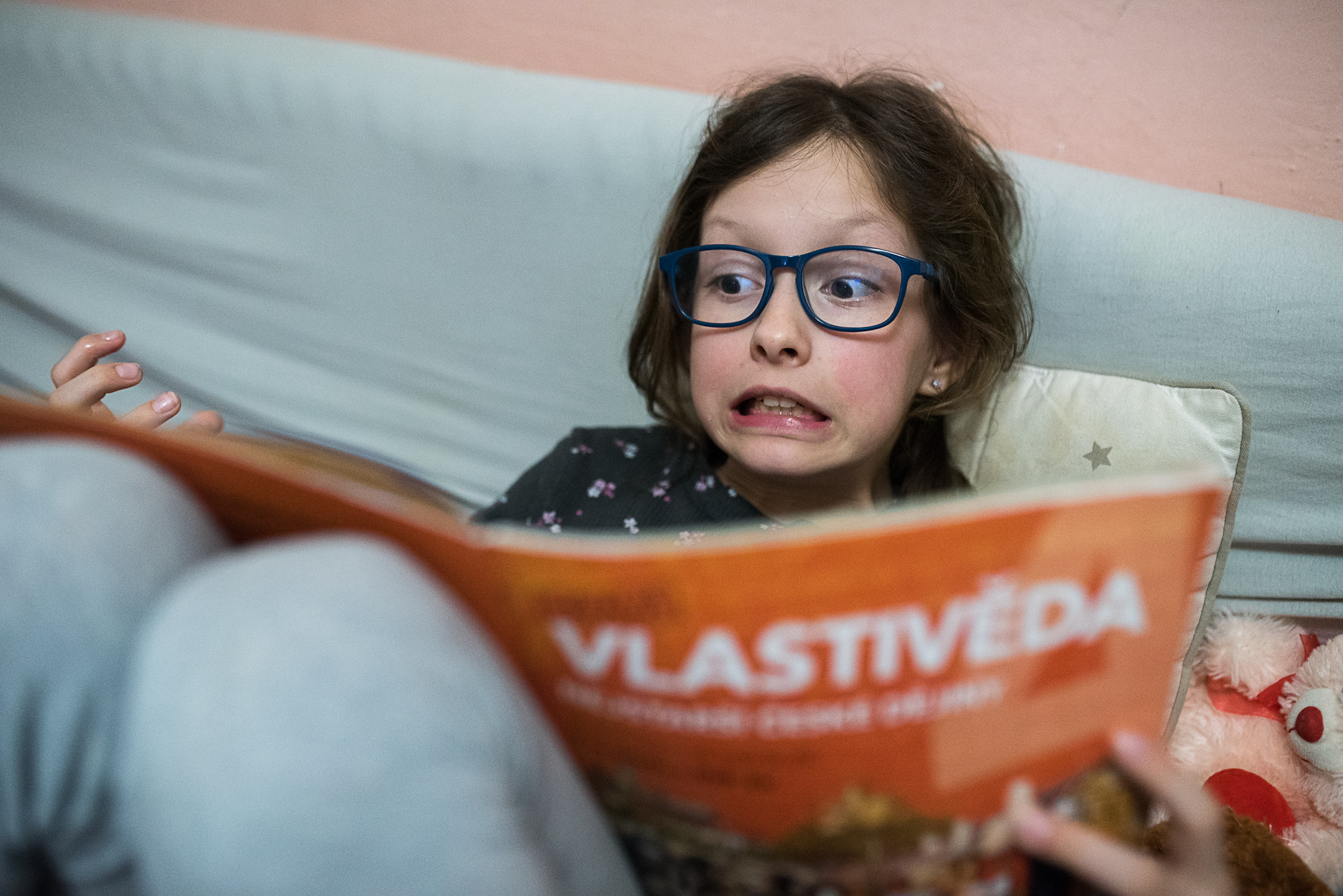 České dějiny zjevně nepatří k Verunčiným oblíbeným předmětům