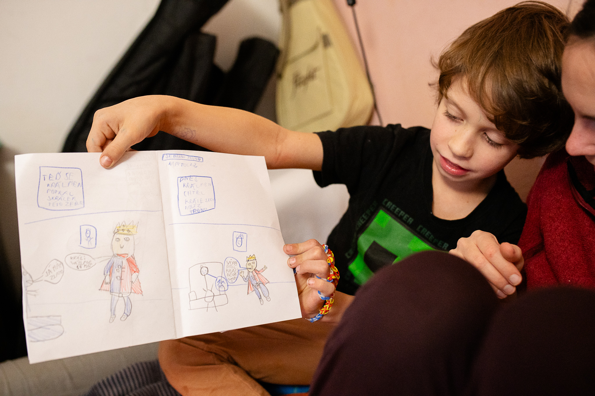 Komiks o Králmenovi a jeho dobrodružstvích je napínavý a pořádně drsný